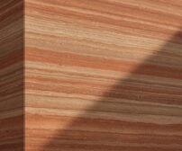 Close-up of a textured stone surface with layered patterns.